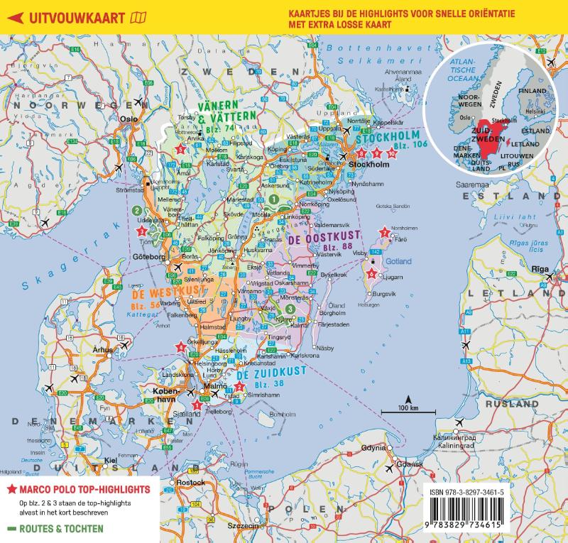 Zuid-Zweden MP NL (Paperback)