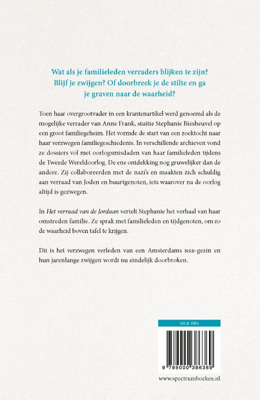 Het verraad van de Jordaan (Paperback)