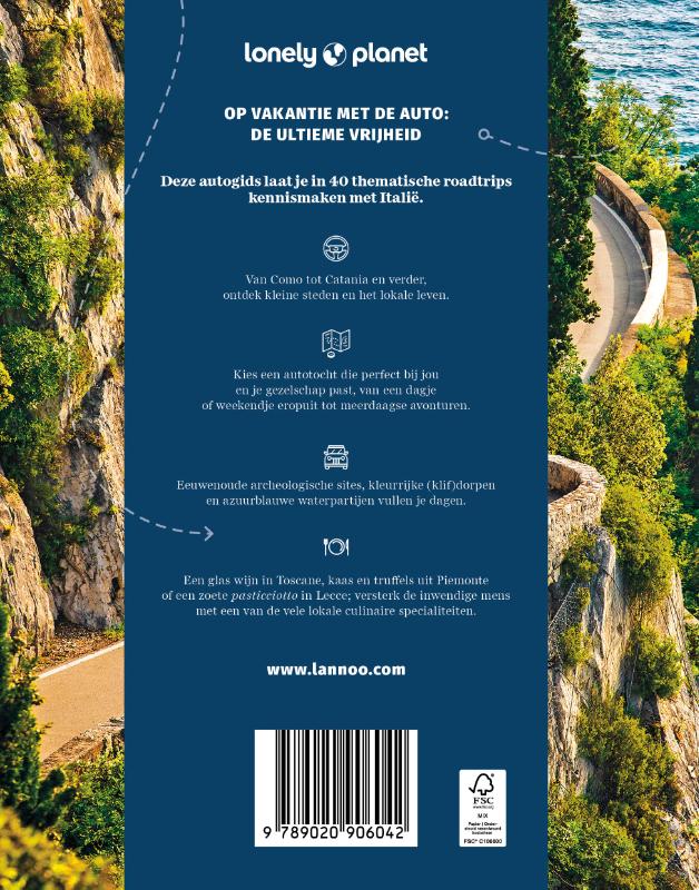 Lonely Planet autogids Italië (Paperback) Lonely Planet autogids Italië (Paperback)