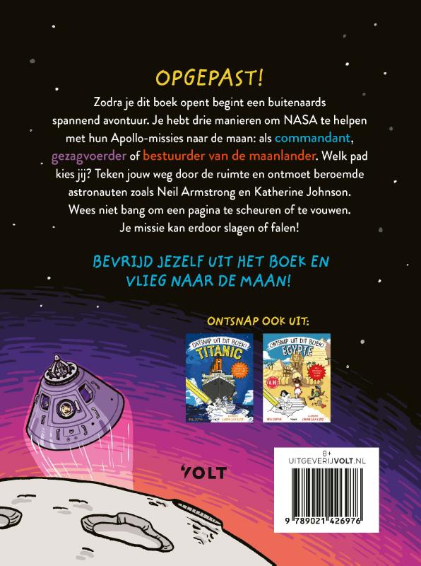 Ontsnap uit dit boek - Race naar de maan (Paperback)