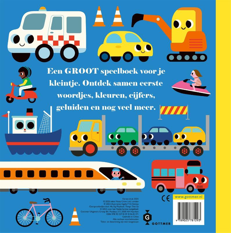 Mijn grote speelboek Voertuigen (Kartonboek) Mijn grote speelboek Voertuigen (Kartonboek)
