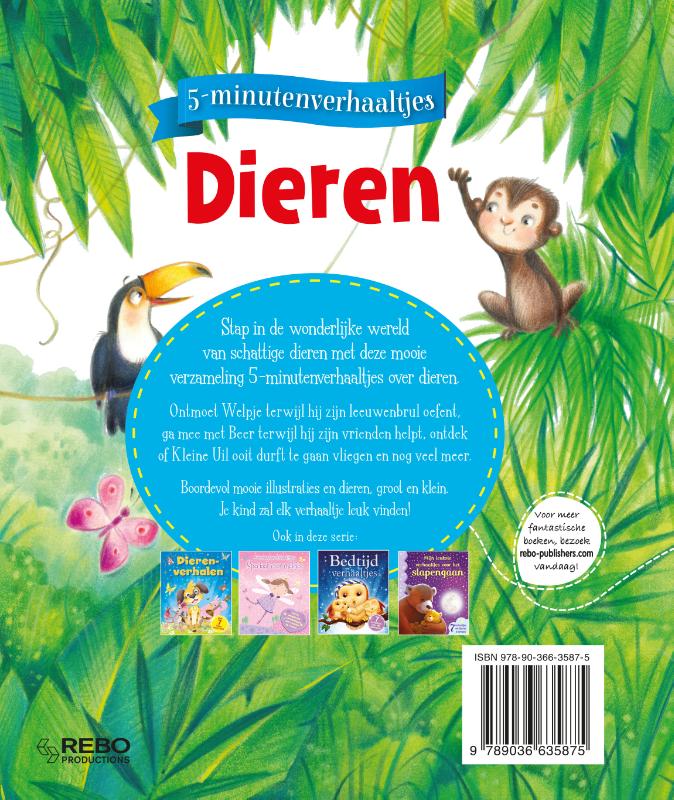 5-minutenverhaaltjes Dieren (Hardback) 5-minutenverhaaltjes Dieren (Hardback)