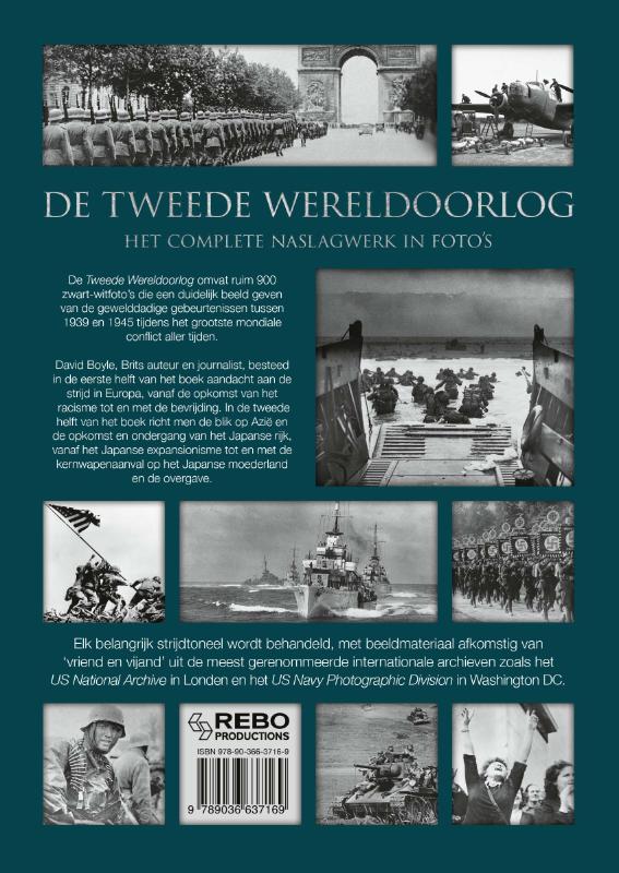 De tweede wereldoorlog in foto's (Hardback) De tweede wereldoorlog in foto's (Hardback)