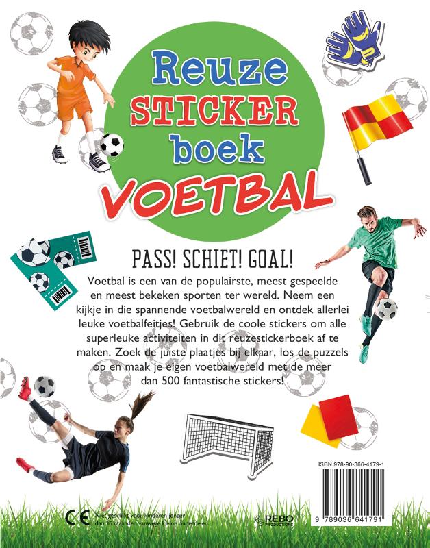 Reuzestickerboek Voetbal (Paperback) Reuzestickerboek Voetbal (Paperback)
