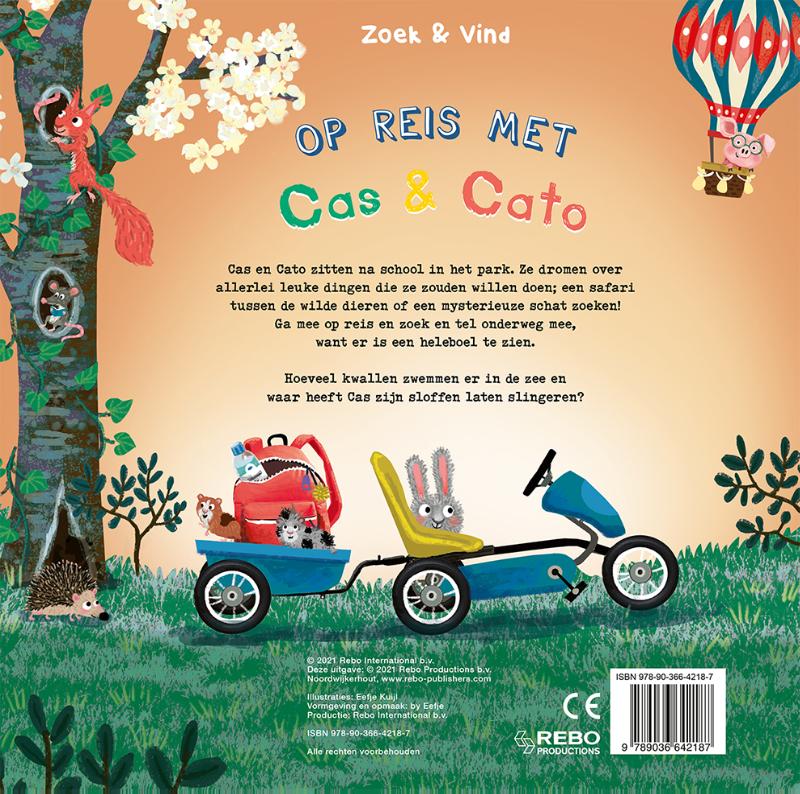 Op reis met Cas & Cato - zoekboek (Hardback) Op reis met Cas & Cato - zoekboek (Hardback)