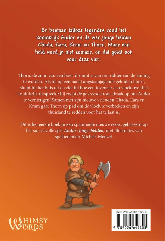 De vloek van de rode draak (Hardback) De vloek van de rode draak (Hardback)