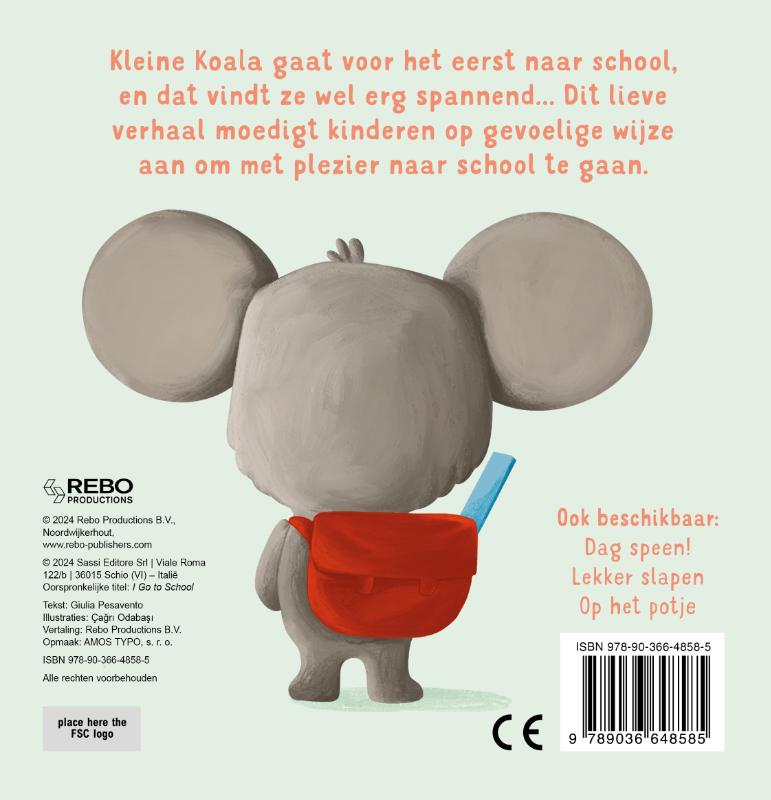 Naar school (Hardback)