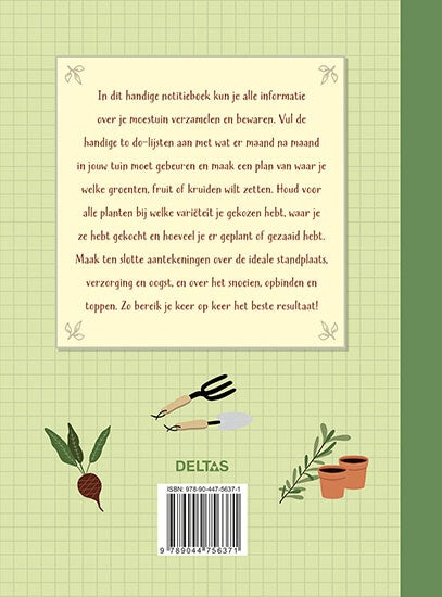 Moestuin planner (Hardback)