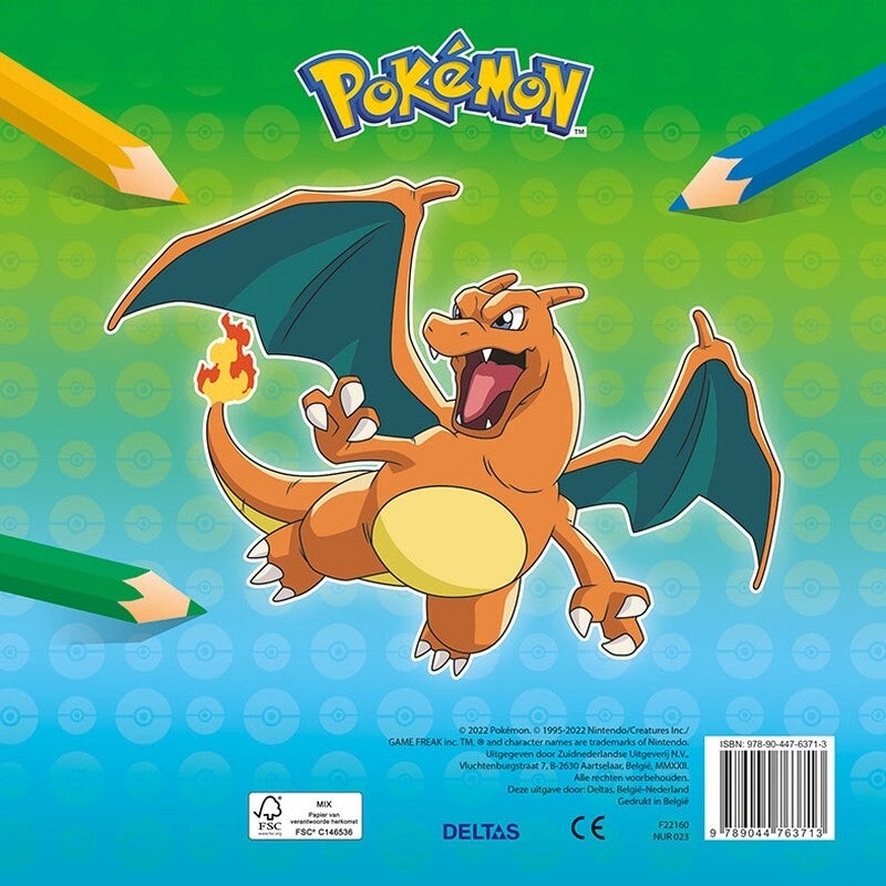 Pokémon Color Fun (Paperback)