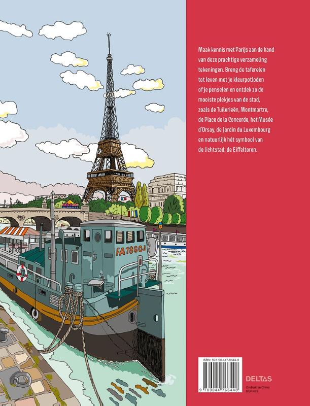Creatief kleuren voor volwassenen - Parijs (Paperback) Creatief kleuren voor volwassenen - Parijs (Paperback)