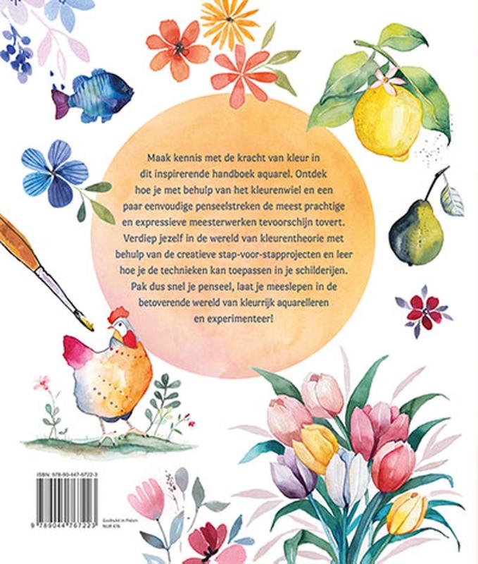 Kleurrijk schilderen met aquarel (Paperback) Kleurrijk schilderen met aquarel (Paperback)