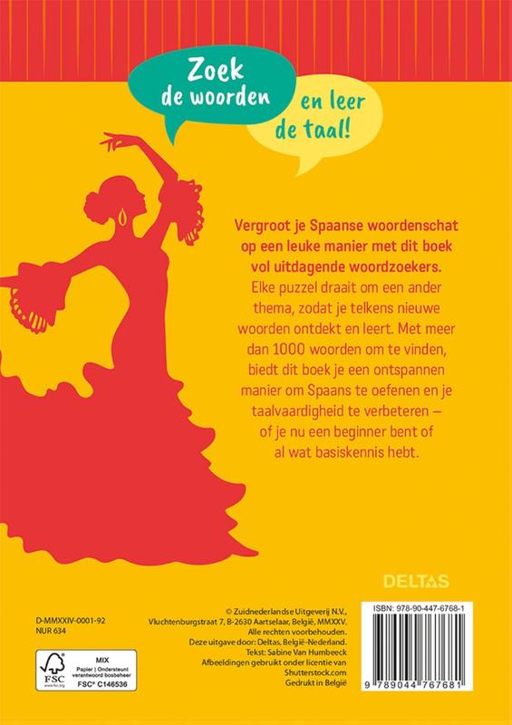 Woordzoekers Spaans (Paperback)