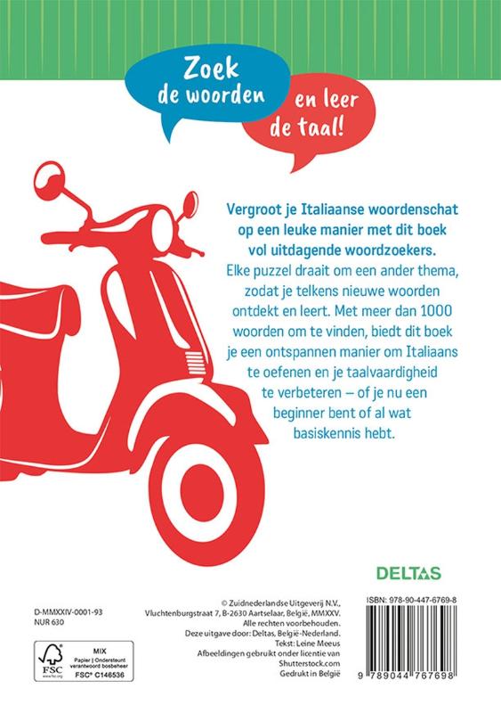 Woordzoekers Italiaans (Paperback) Woordzoekers Italiaans (Paperback)