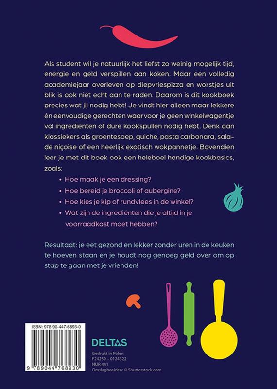 Het allerbeste kookboek voor studenten (Paperback)