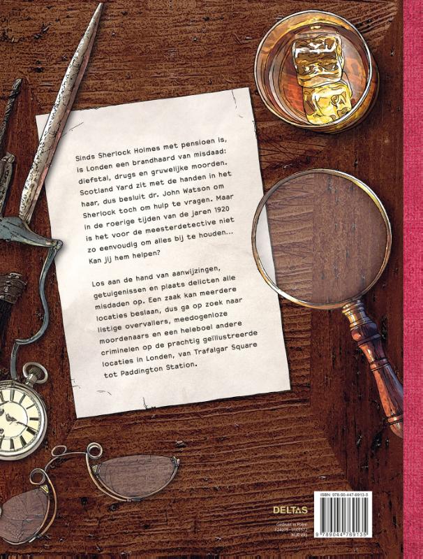 Sherlock Holmes zoek- en puzzelboek (Hardback)