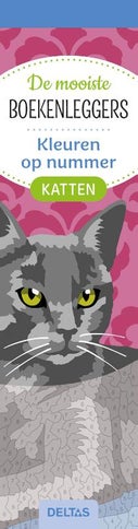 De mooiste kleurboekenleggers Kleuren op nummer - Katten (Paperback)