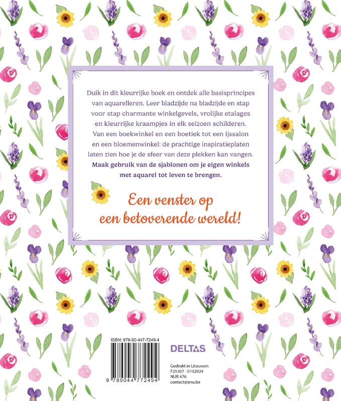 Cozy Shops schilderen in aquarel (Paperback) Cozy Shops schilderen in aquarel (Paperback)