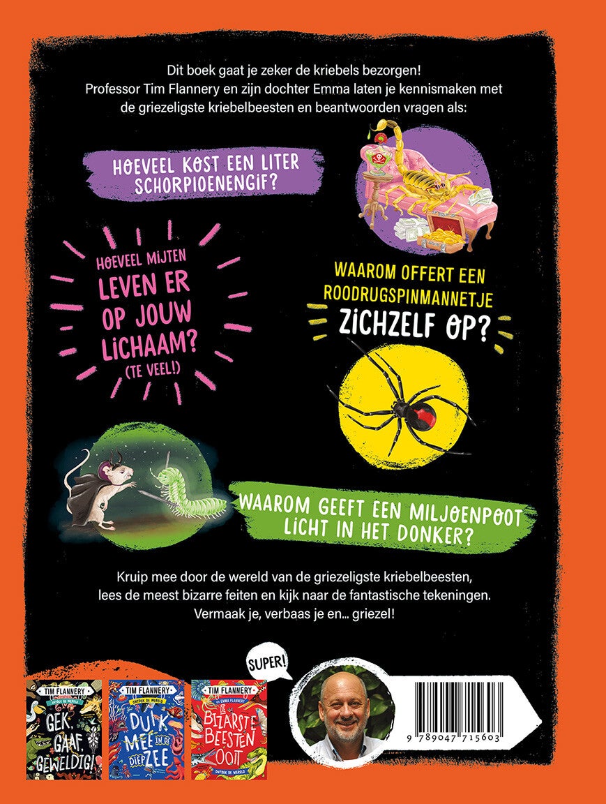 De griezeligste kriebelbeestjes (Hardback) De griezeligste kriebelbeestjes (Hardback)