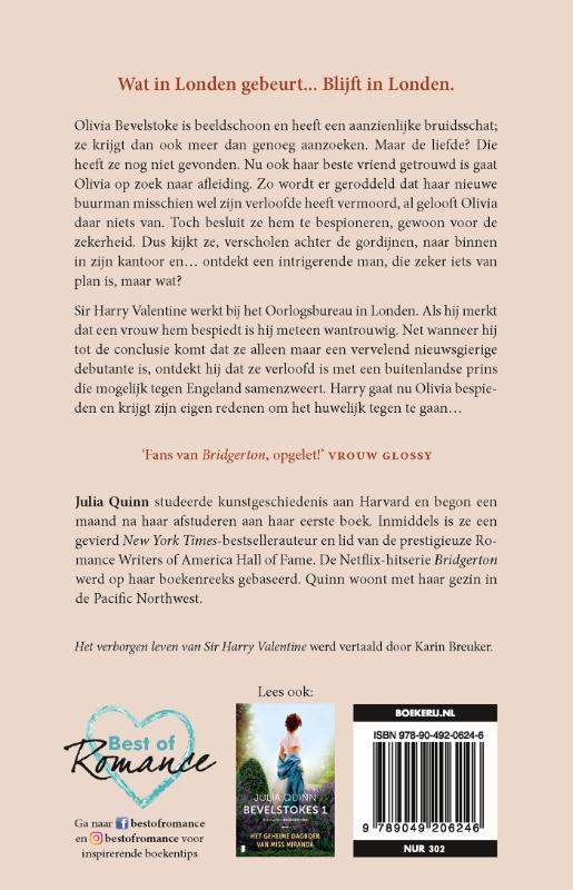 Het verborgen leven van sir Harry Valentine (Paperback)