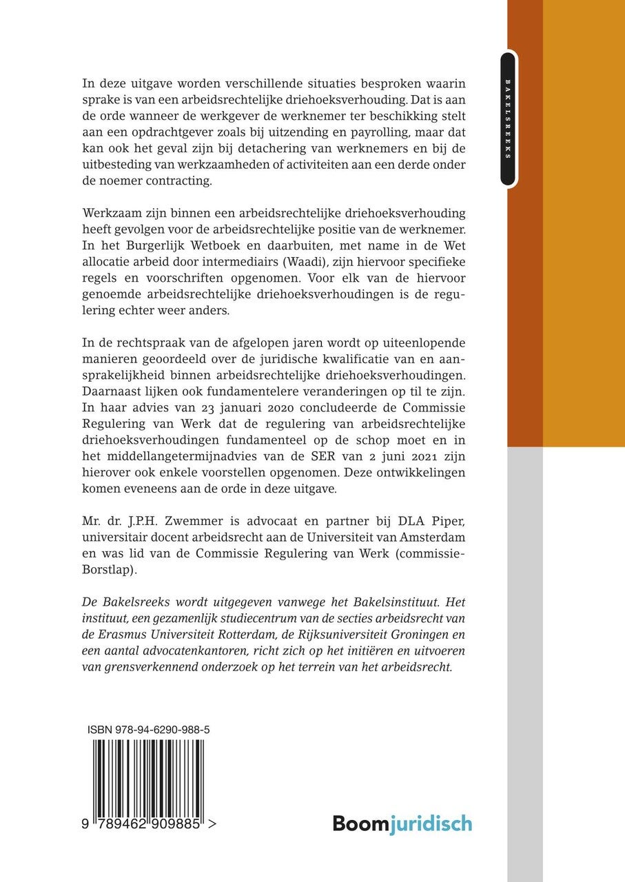 Arbeidsrechtelijke driehoeksverhoudingen (E-book) Arbeidsrechtelijke driehoeksverhoudingen (E-book)