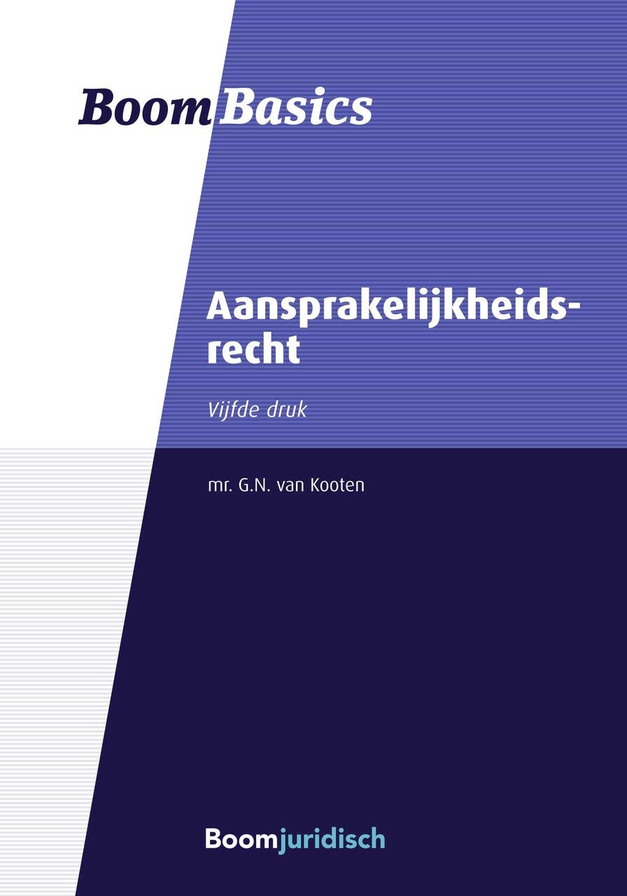 Aansprakelijkheidsrecht (E-book) Aansprakelijkheidsrecht (E-book)