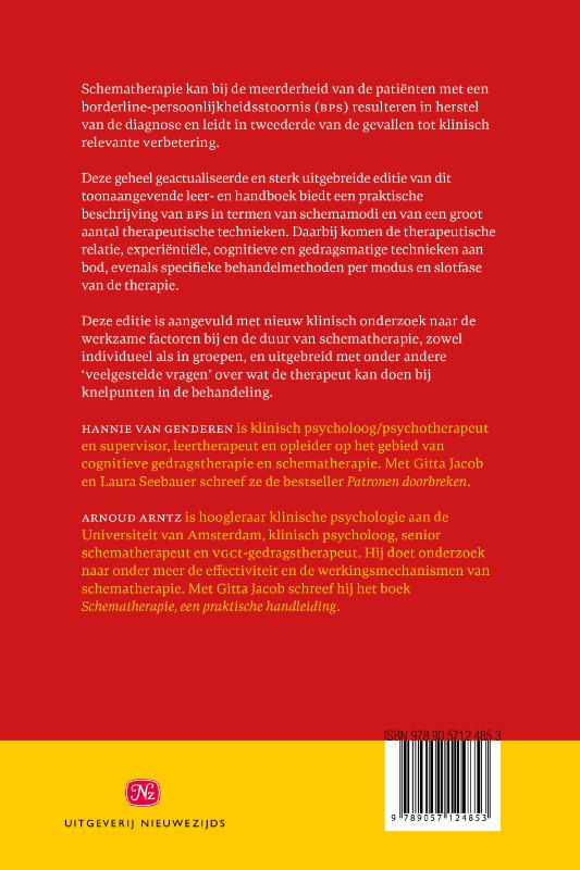Schematherapie bij borderline-persoonlijkheidsstoornis (Paperback)