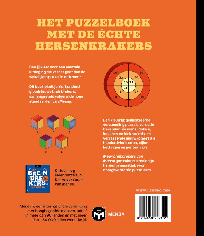 Meer breinbrekers van Mensa (Paperback)