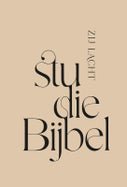 Zij Lacht studiebijbel (Hardback)