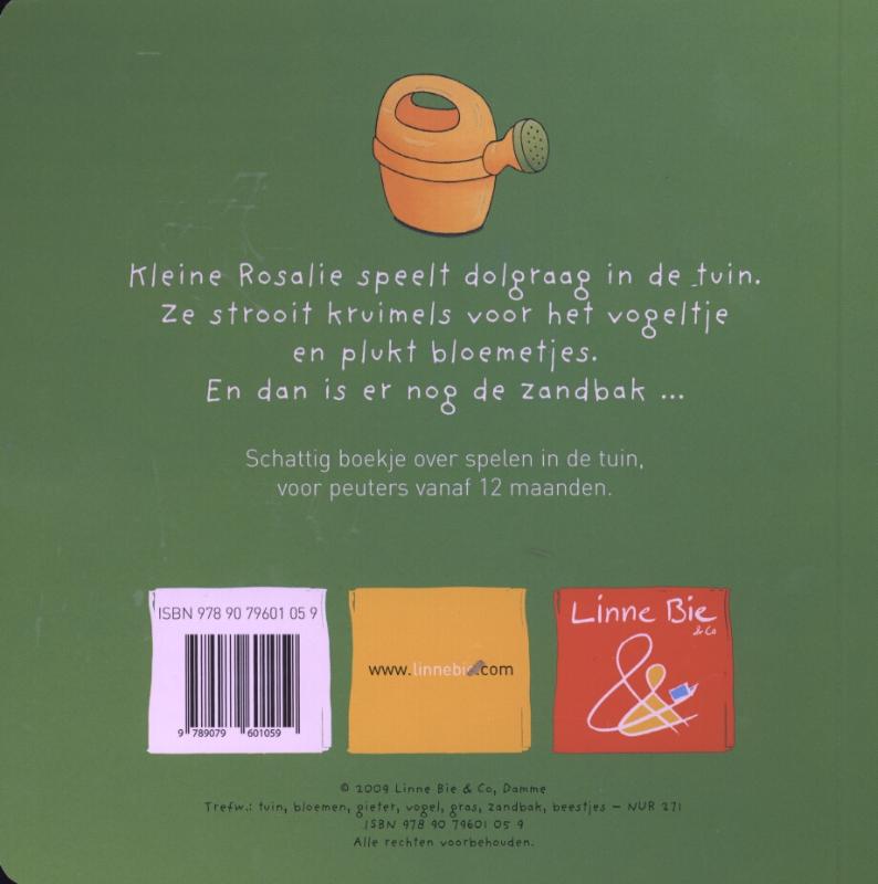 Kleine Rosalie speelt buiten (Hardback)