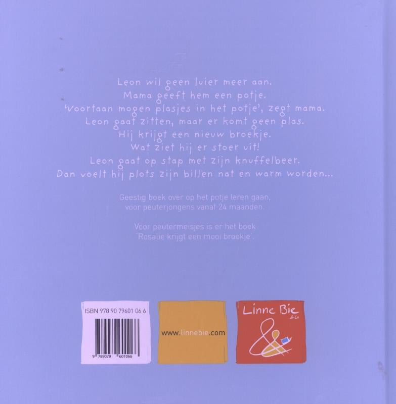 Leon krijgt een stoer broekje (Hardback)