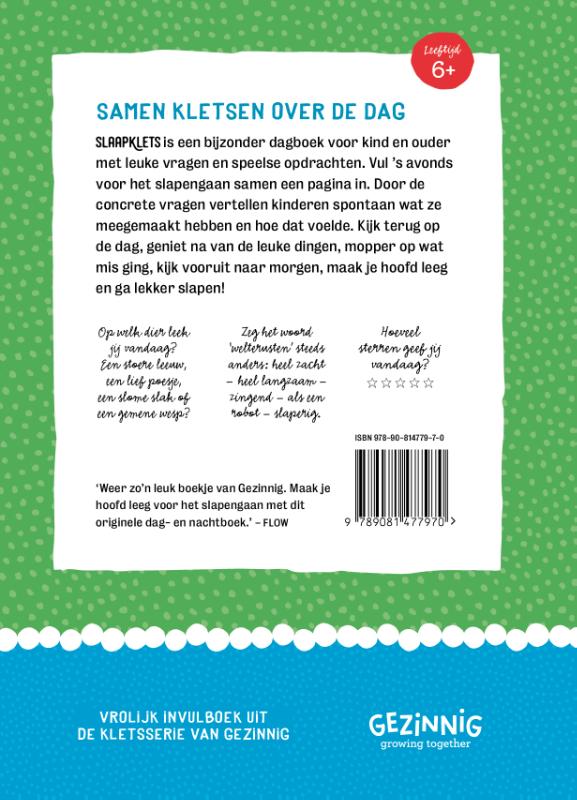 Slaapklets! (Hardback)