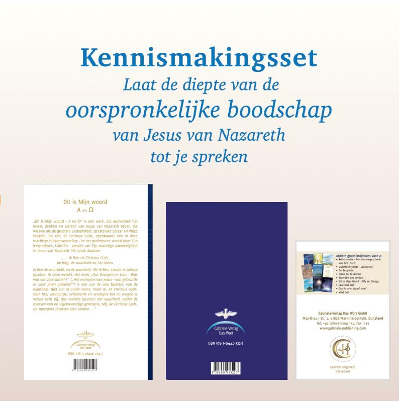 Dit is mijn woord Alpha en Omega (set) (Hardback) Dit is mijn woord Alpha en Omega (set) (Hardback)