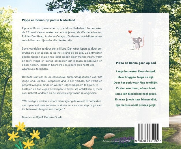 Pippa en Bonno op pad in Nederland (Hardback) Pippa en Bonno op pad in Nederland (Hardback)