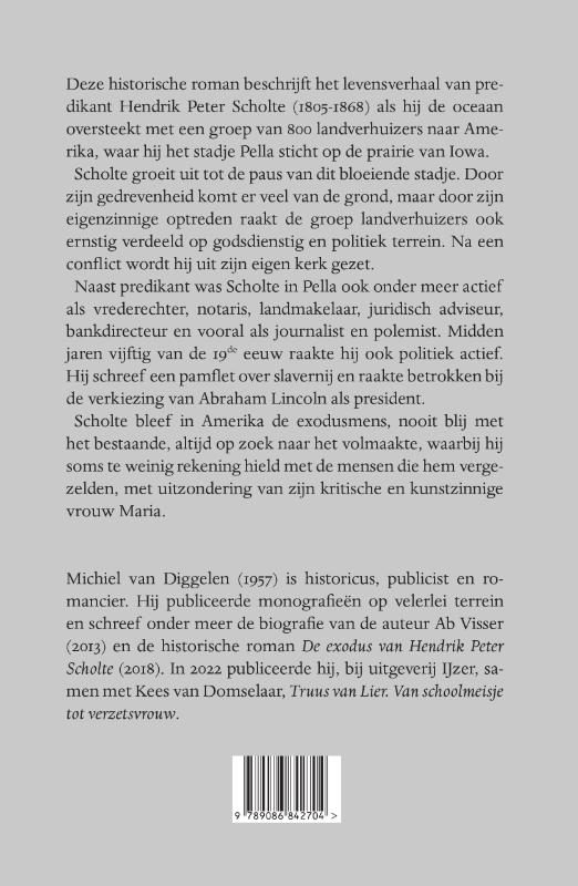 De exodus van Hendrik Peter Scholte naar Pella (Paperback) De exodus van Hendrik Peter Scholte naar Pella (Paperback)