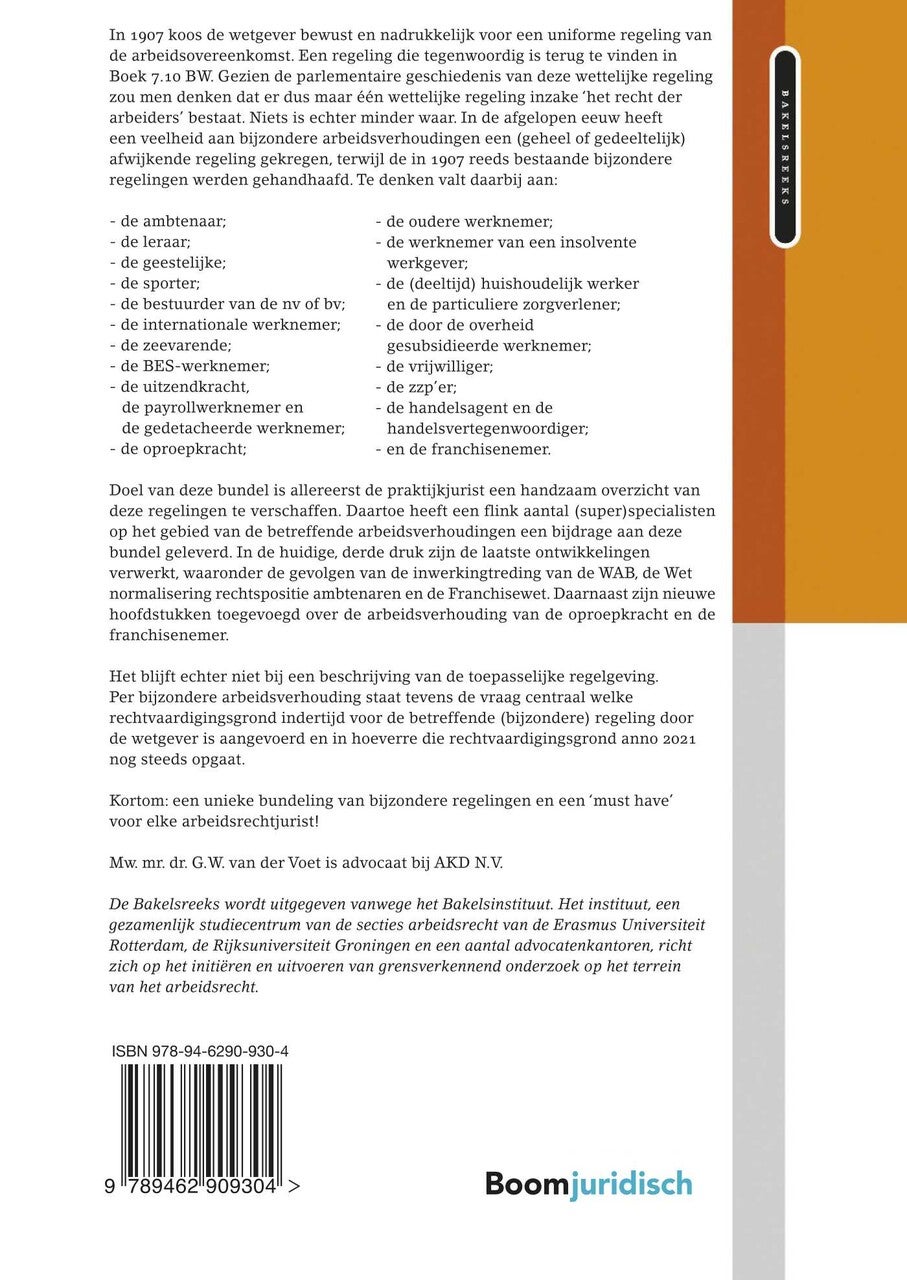 Arbeidsrechtelijke themata – Bijzondere arbeidsverhoudingen (E-book) Arbeidsrechtelijke themata – Bijzondere arbeidsverhoudingen (E-book)
