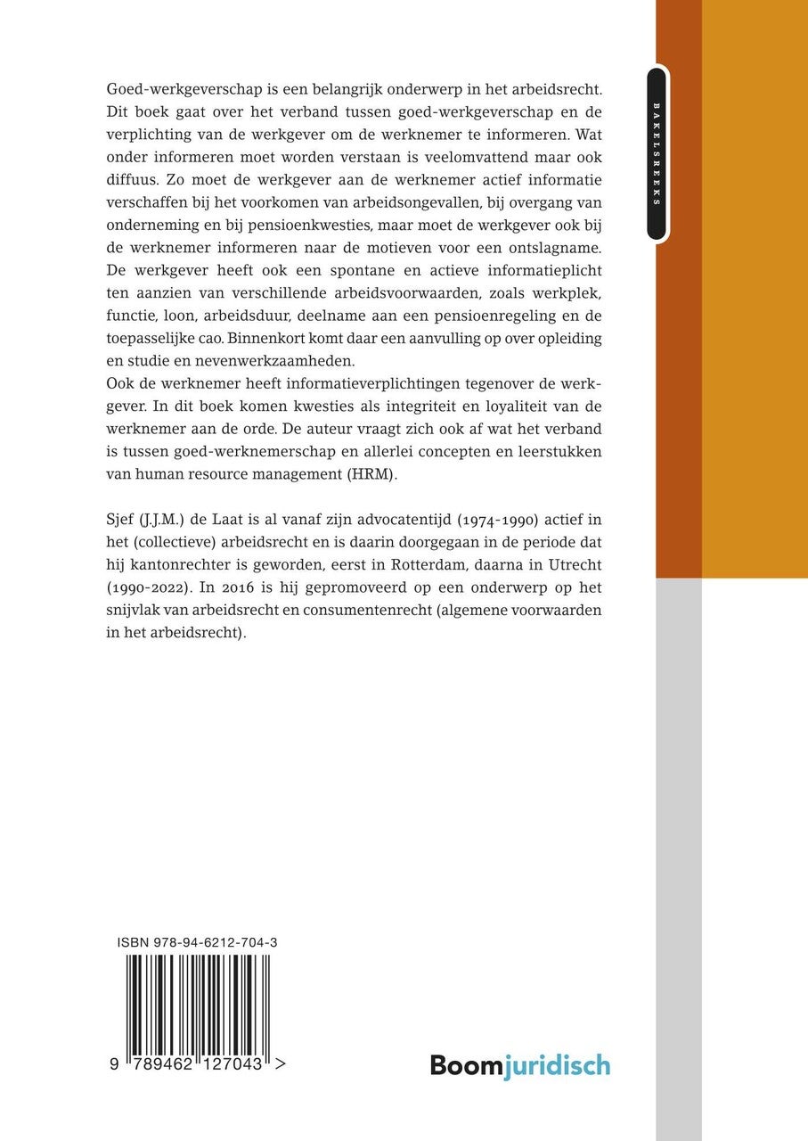 Goed-werkgeverschap en informatieverplichtingen (E-book)