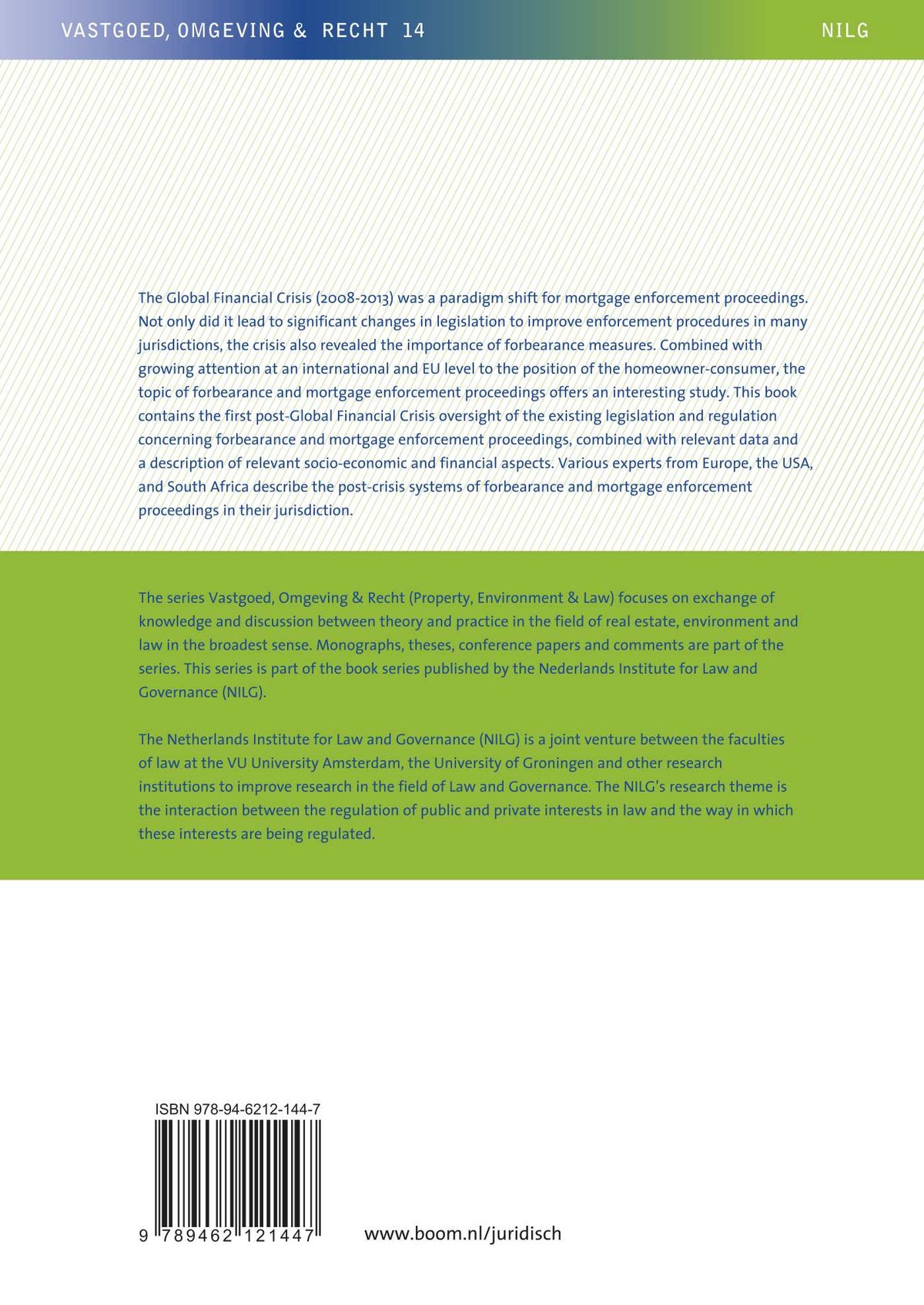 Procedures of forbearance and mortgage enforcement (E-book)