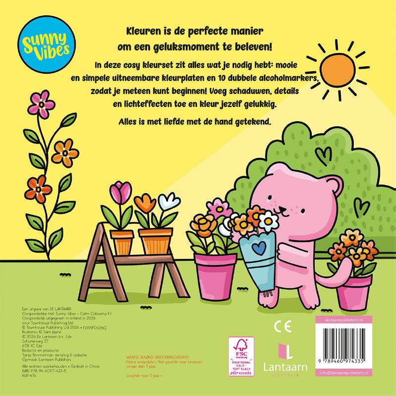 Sunny vibes - Calm kleurset (Hardback) Sunny vibes - Calm kleurset (Hardback)