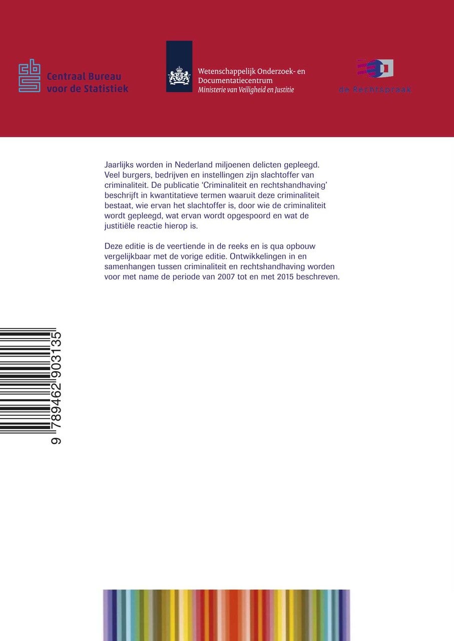 Criminaliteit en rechtshandhaving 2015 (E-book) Criminaliteit en rechtshandhaving 2015 (E-book)