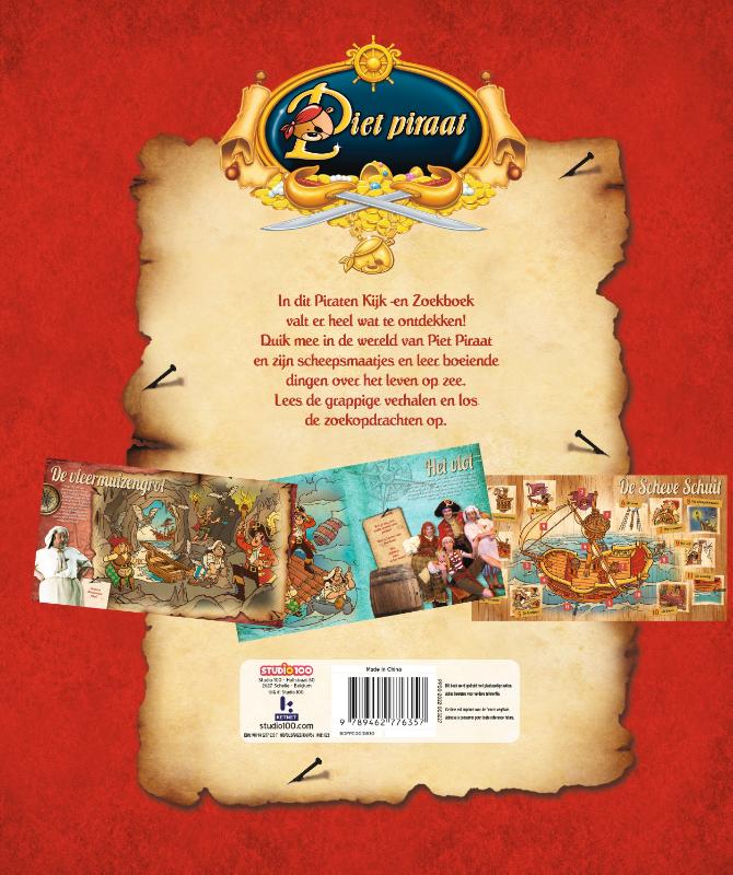 Piet Piraat : Het piraten kijk- en zoekboek (Paperback) Piet Piraat : Het piraten kijk- en zoekboek (Paperback)
