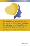 Redelijkheid en billijkheid in het personen- en familierecht, meer in het bijzonder in het huwelijks- en echtscheidingsvermogensrecht (E-book)