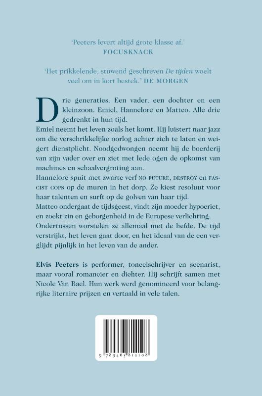 De tijden (Hardback) De tijden (Hardback)