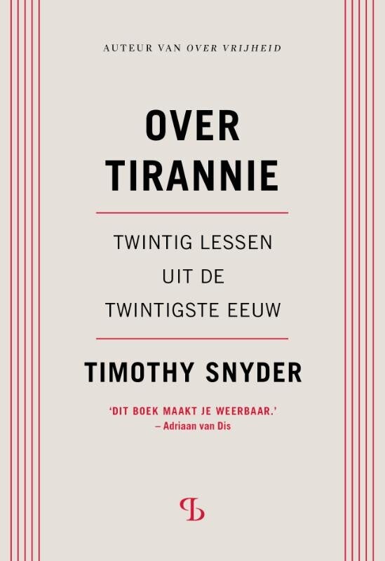 Over tirannie (Paperback) Over tirannie (Paperback)