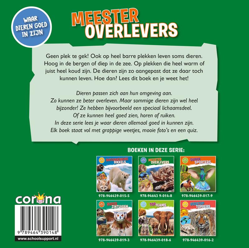 Meesteroverlevers (Hardback)
