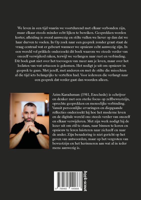 Op zoek naar een gesprek zonder graat (Paperback)