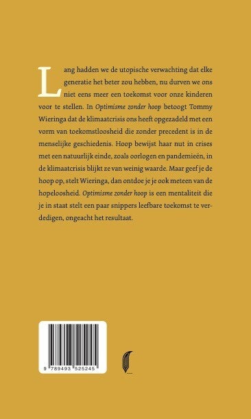 Optimisme zonder hoop (Hardback)