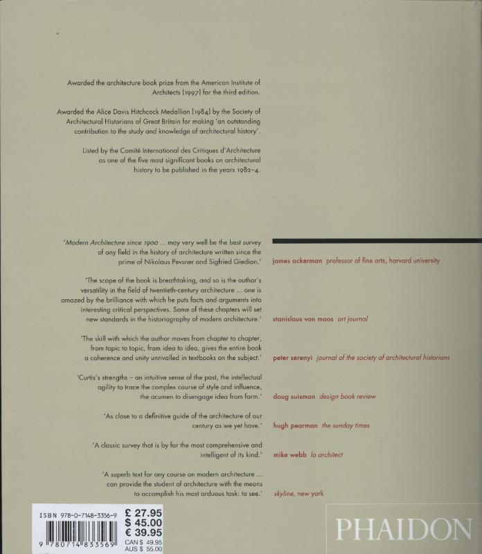 Modern Architecture Since 1900 (Paperback)