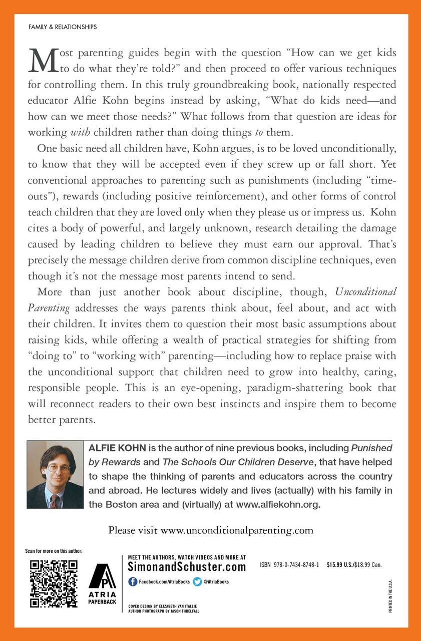 Unconditional Parenting (Paperback)