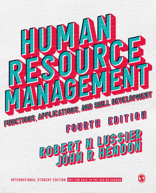 Human Resource Management - International Student Edition (Paperback)