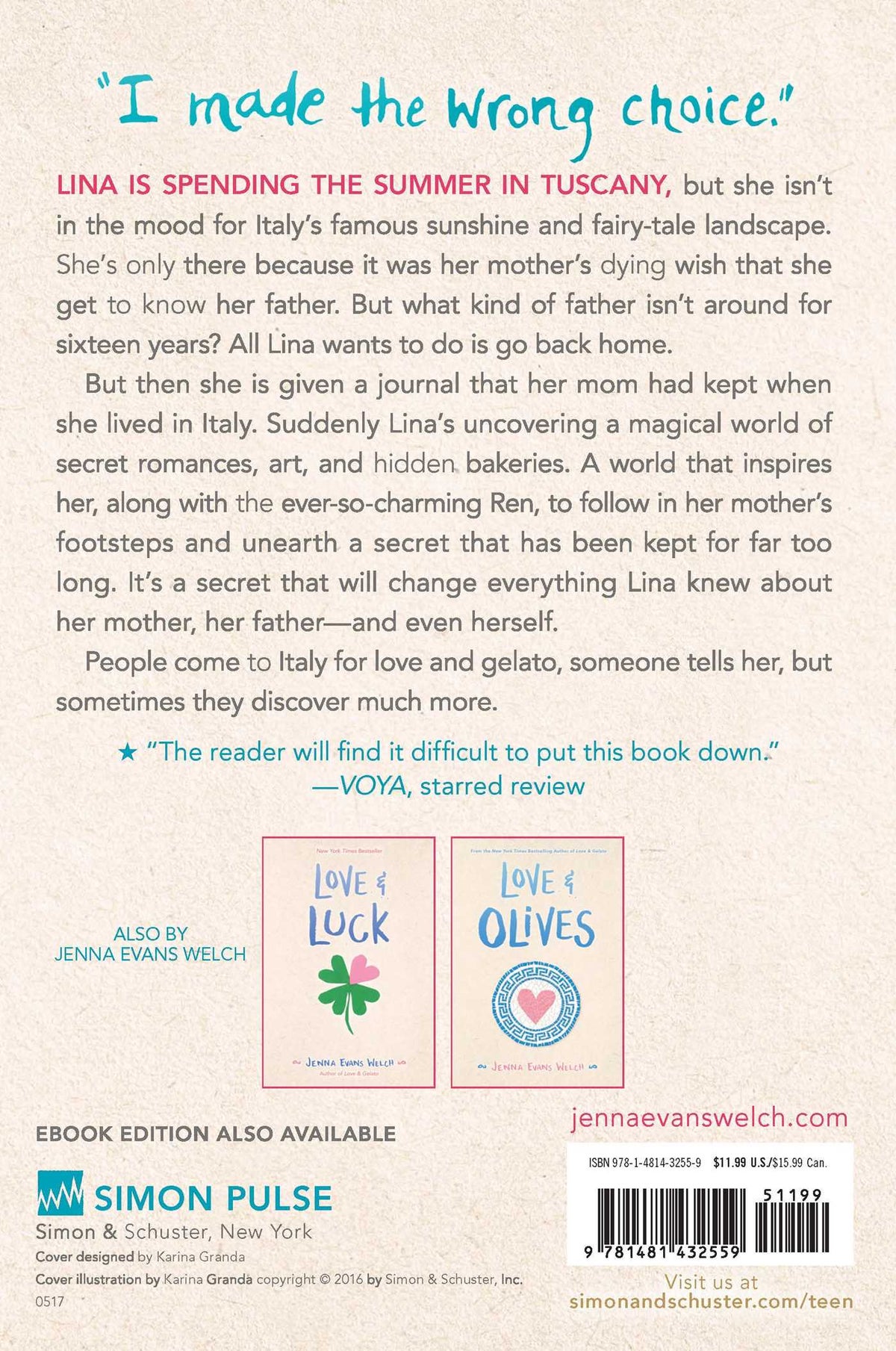 Love en Gelato (Paperback)